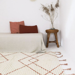 Стираемый коврик Nattiot Viktor Ambre S (100 x 150 см), хлопок, бежевый