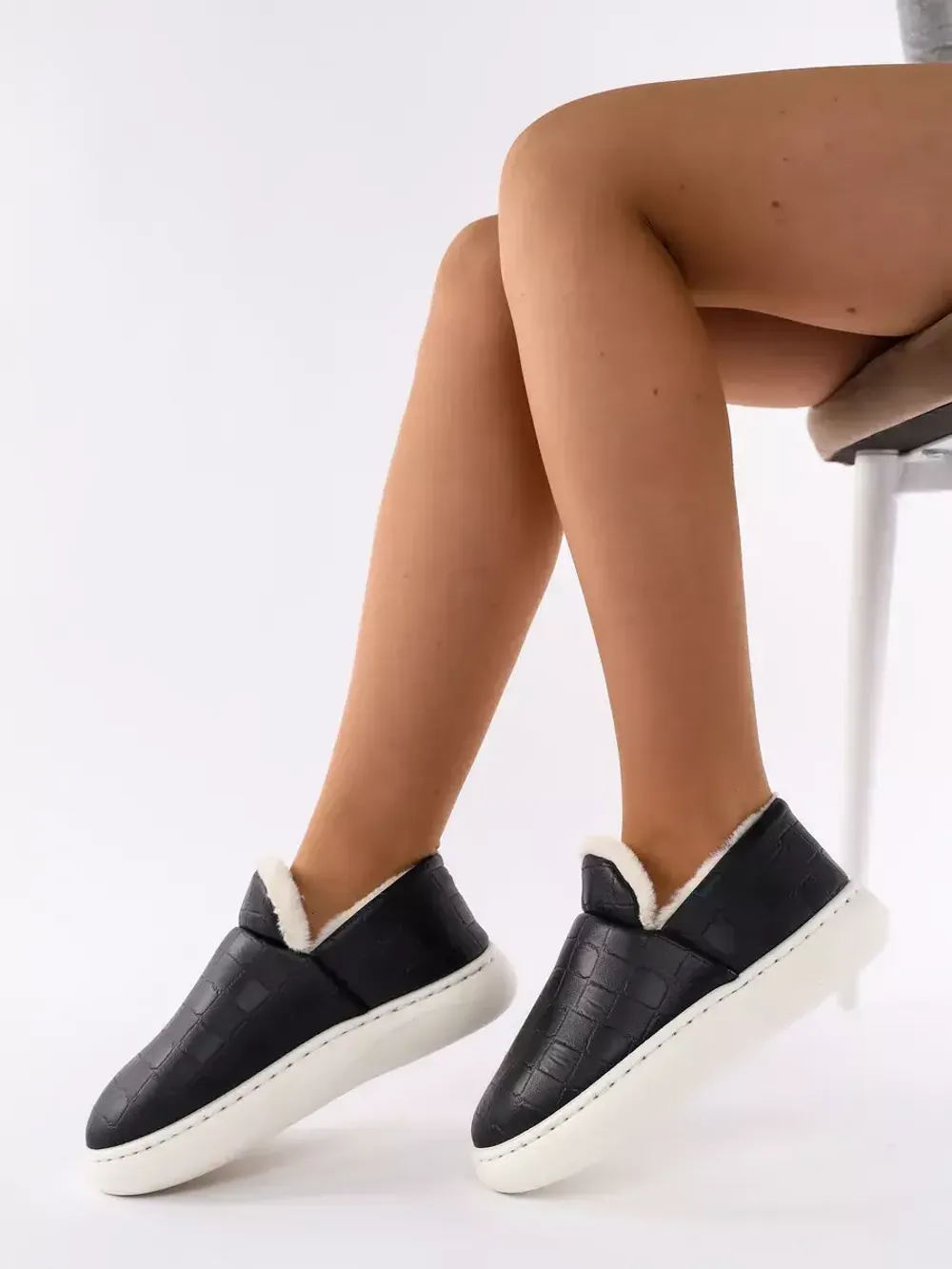 Слипоны женские зимнее