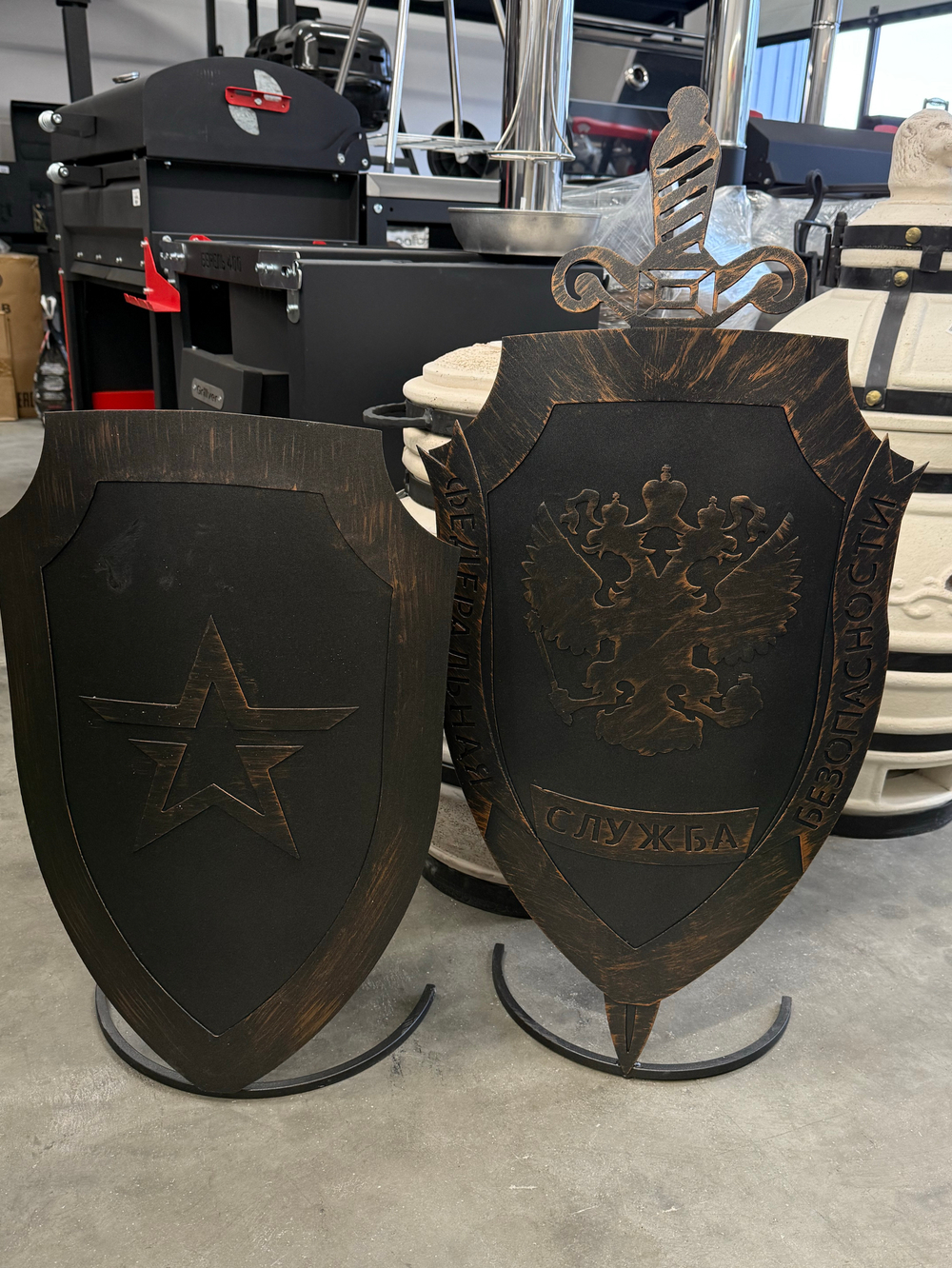 Щит кованный