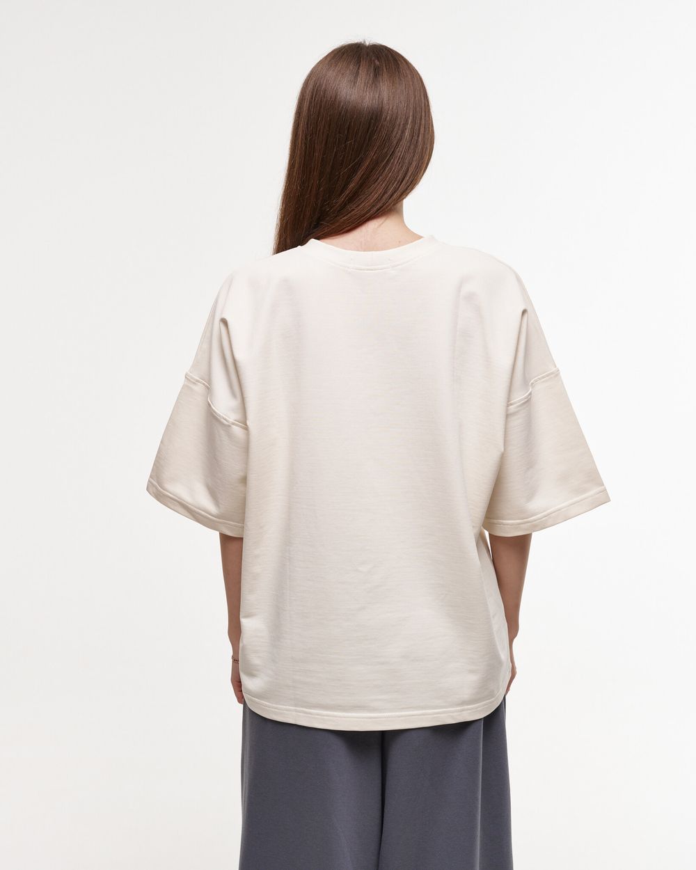 Футболка One Two Mental health Coconut Milk