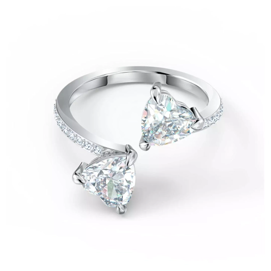 ATTRACT SOUL:RING HRT CZWH/CRY/RHS 52 5535191