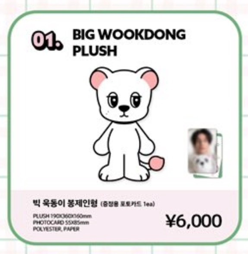 Игрушка BIG WOOKDONG PLUSH + карта