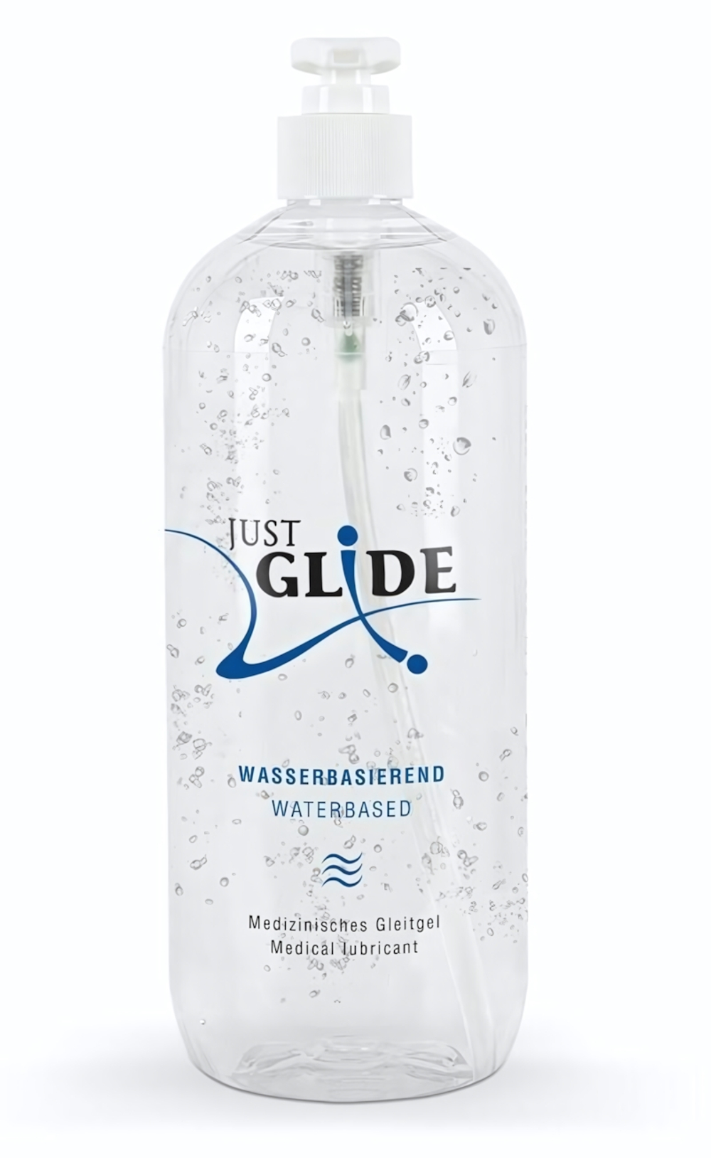 Гель-смазка на водной основе Just Glide Waterbased - 1000 мл.