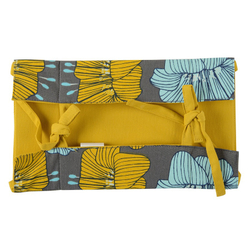 Корзинка для хлеба 30х30 Tkano Prairie Цветы горчичная