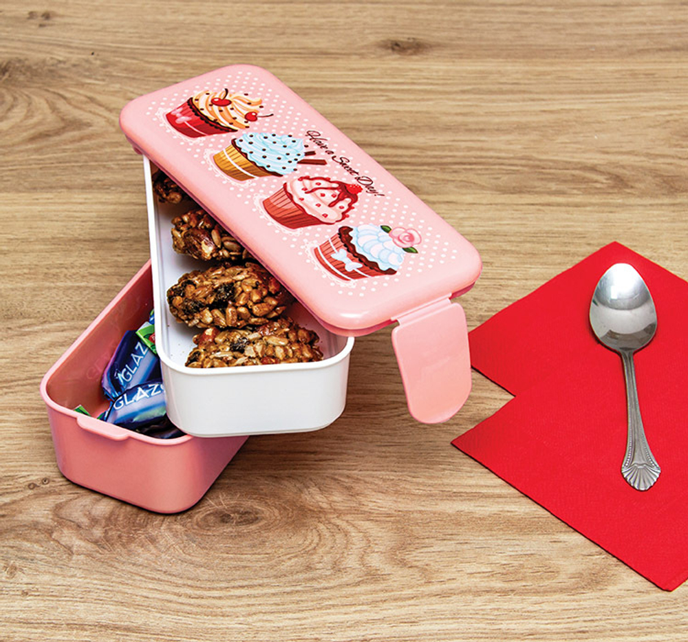 Контейнер для обеда (0,5+0,5л)