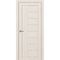 Купить Межкомнатная дверь экошпон Турин 524.21 ясень перламутровый остеклённая