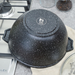 Казан 4,5л для плова Гранит black Induction Pro