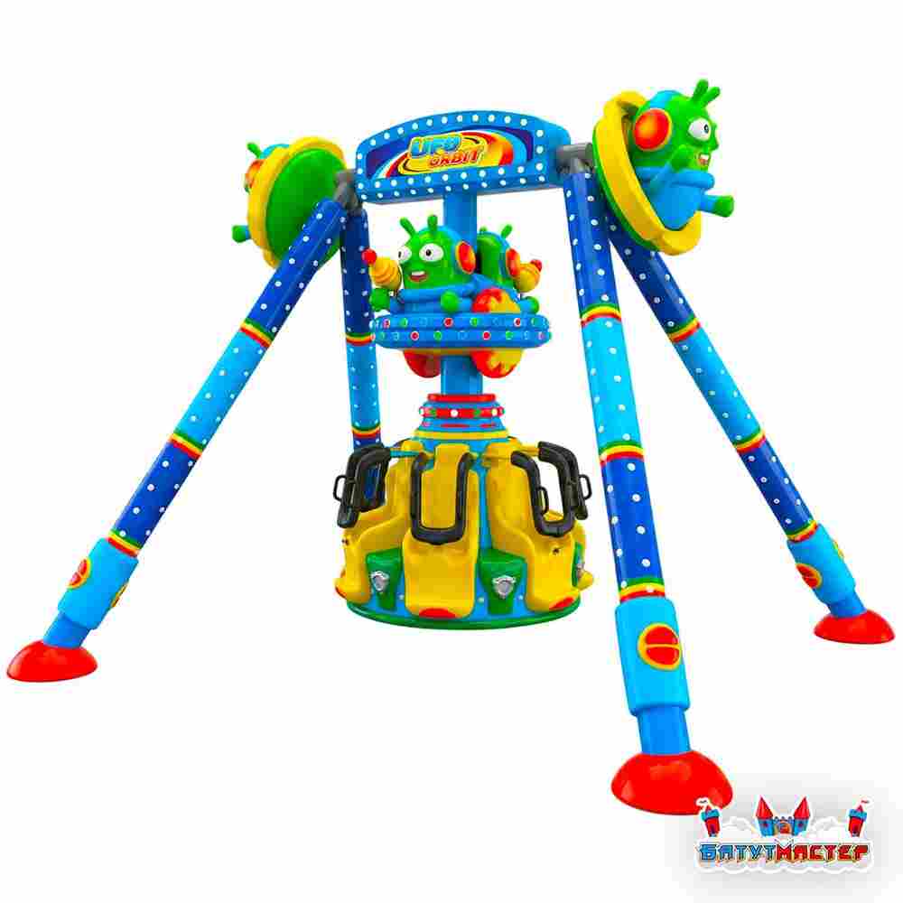 Большой маятник аттракцион «Планетарное кружение», 6 мест, 6×6×3,5 м