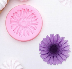 Молд силиконовый 6.6 см "Гербера"