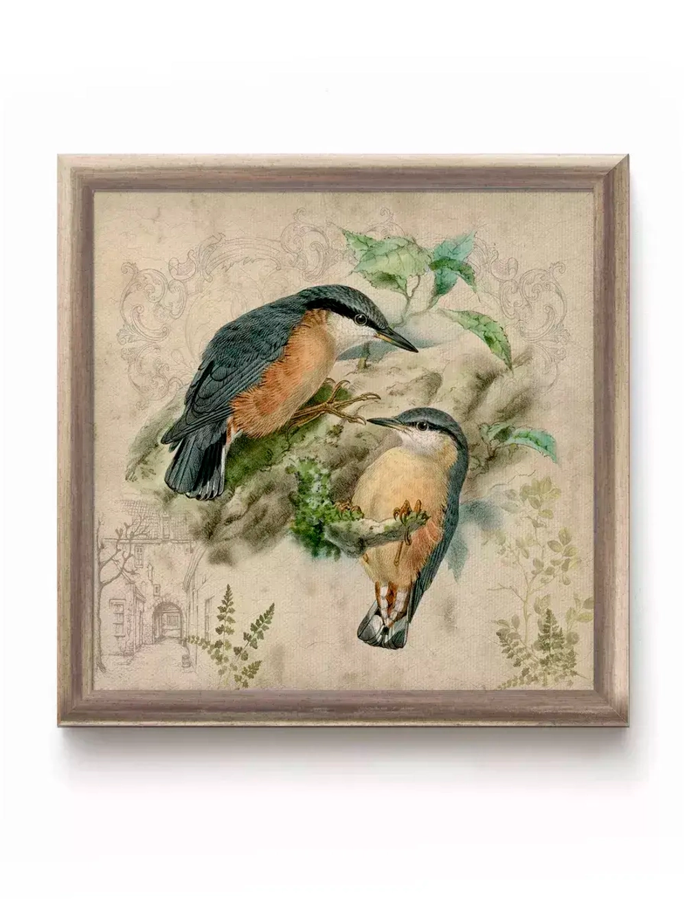 Картины на стену интерьерные набор 4 шт