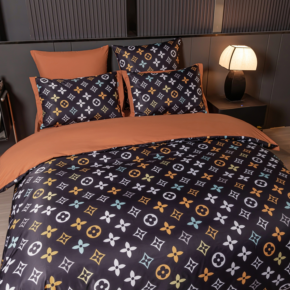 Комплект постельного белья Сатин MS на резинке MSR008