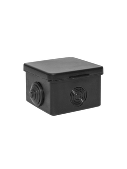 Коробка распаячная КМР-030-036 65х65х50 4 мембранных ввода черн. EKF plc-kmr2-030-036-b
