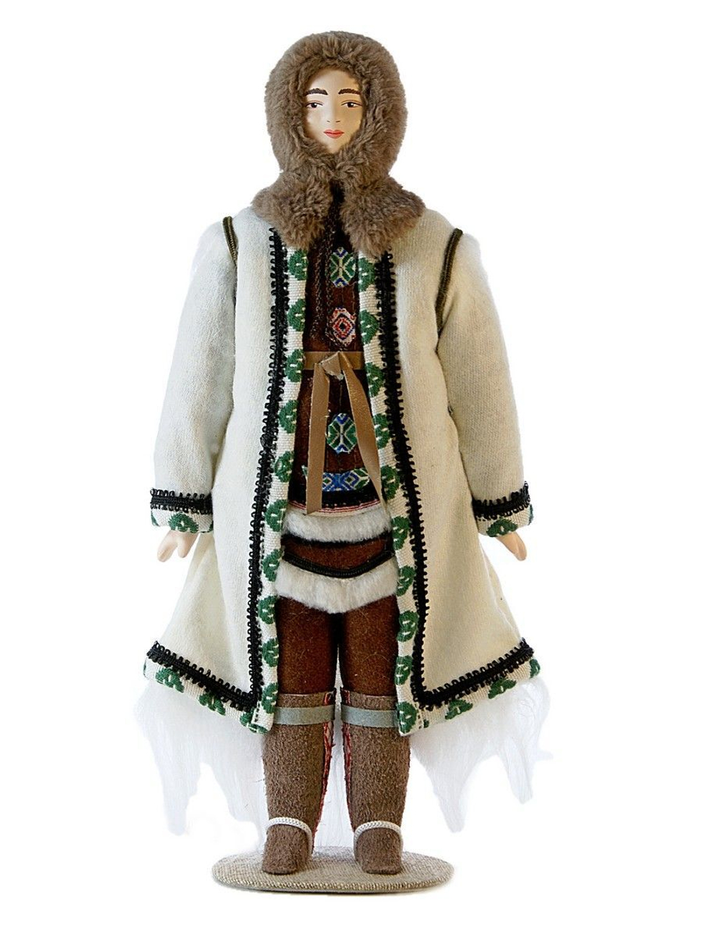 Кукла коллекционная фарфоровая Эвенк