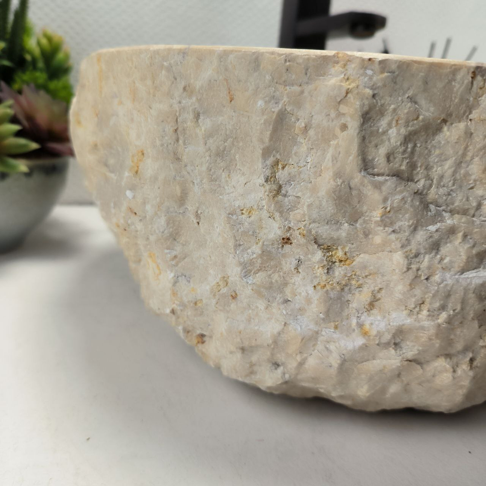 Раковина из мрамора Erozy Cream EM-62691 50*40*15 122