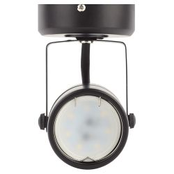 OL4 GU10 BK Подсветка ЭРА Накладной, черный