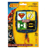 Фольгированный шар «Эмблемы Лиги справедливости», квадратный, 46 см