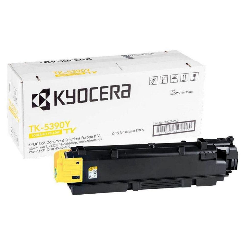 Тонер-картридж Kyocera TK-5390Y для PA4500cx Yellow (13K)