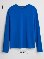 Лонгслив трикотажный классический хлопок