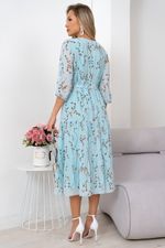 Платье Хелен (голубой) Р11-1075/5 Nikol