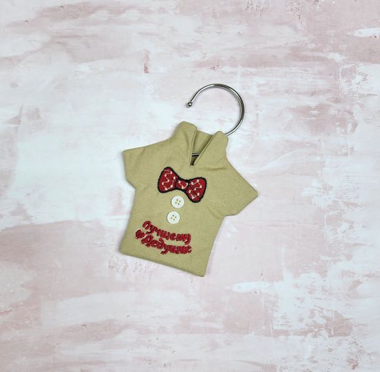 Ароматизатор рубашка с вышивкой Лучшему дедушке