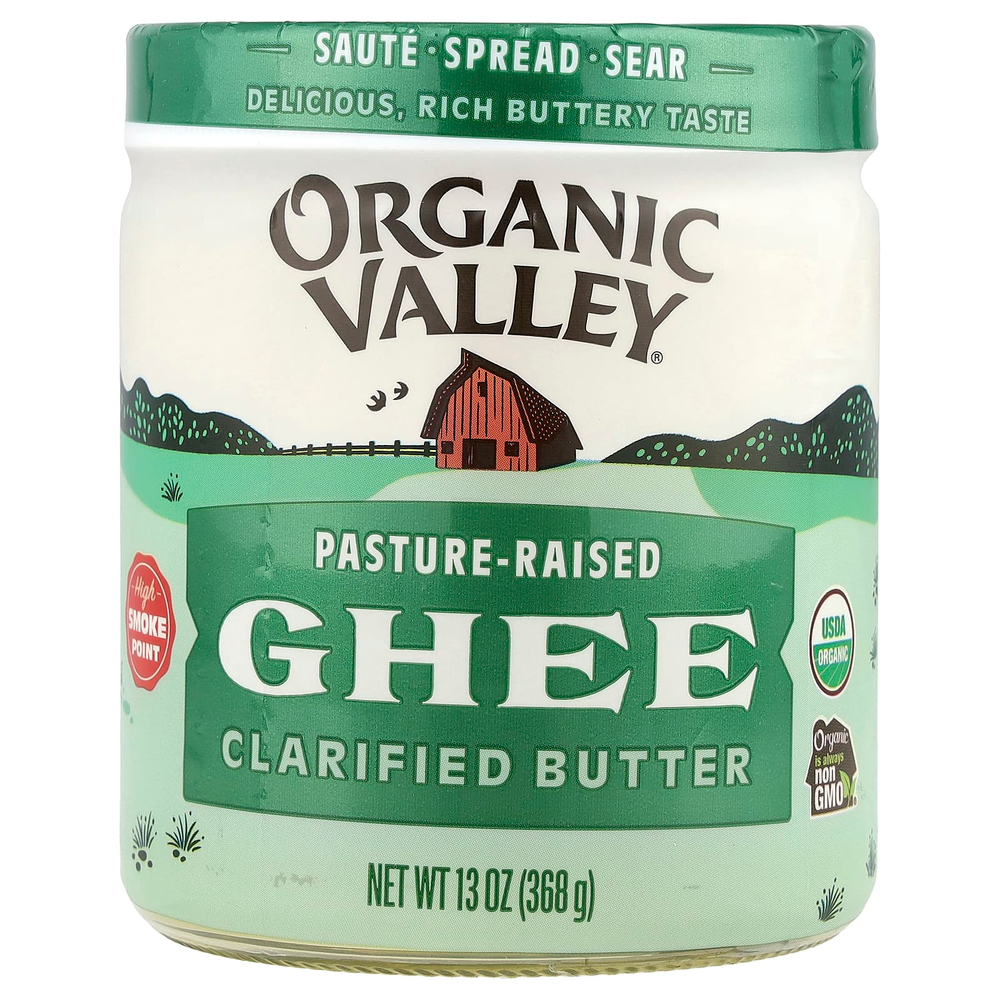 Organic Valley, масло гхи, 368 г (13 унций)