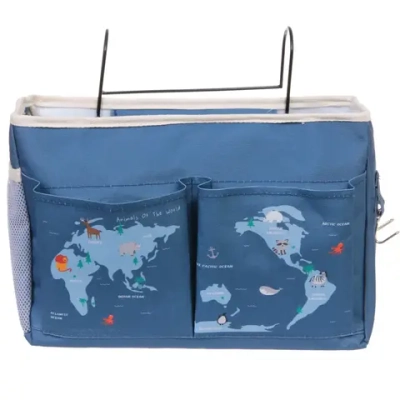 Корзинка для хранения подвесная «Карта мира», 30*13*20см (лейбл Селфи)