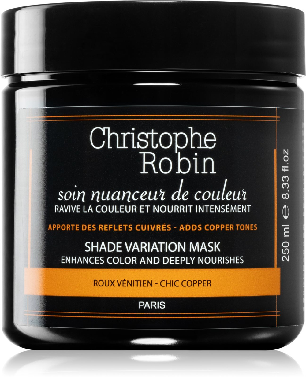 Christophe Robin Shade Variation Mask - раскрашивающая маска /  Chic Red 250  ml  / GTIN 3760041759141