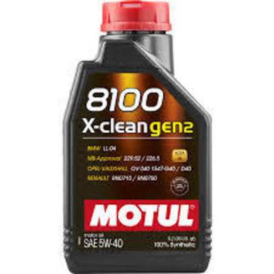 MOTUL 8100 X-CLEAN GEN2 5W40  1L