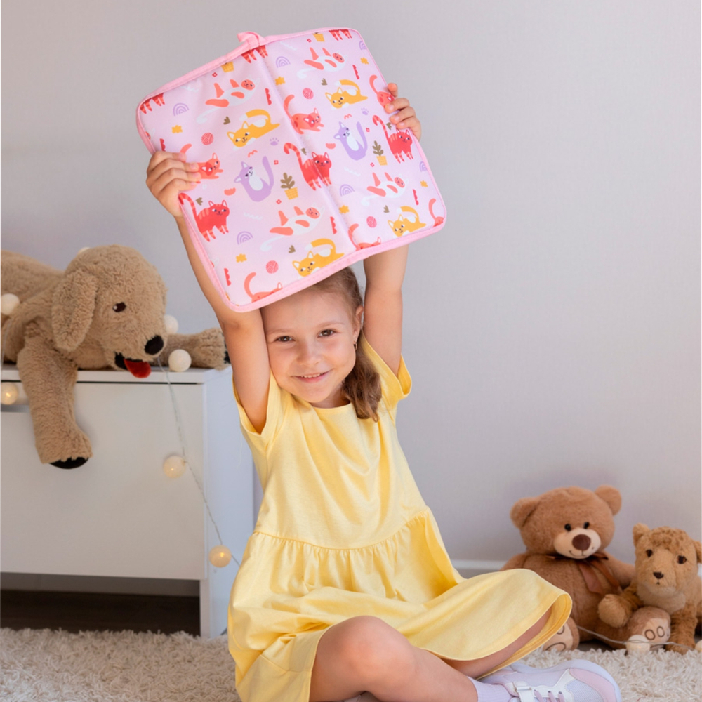 Коврик для переобувания. Котики принт