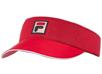 Козырек теннисный Fila Vuckonic Mesh Visor Hat - красный