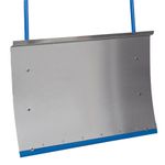 61520 Движок для уборки снега стальной оцинкованный, 750х410х1100 мм, стальная рукоятка, Россия Сибртех