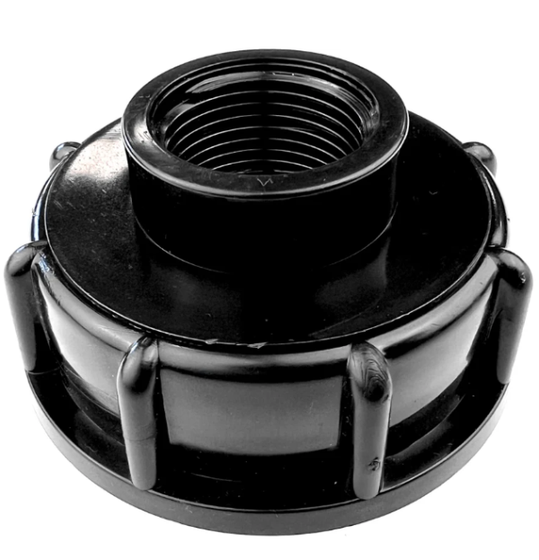 Переходник на еврокуб под шланг S60х2 полипроп TLEC2АН