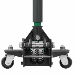 Домкрат подкатной гидравлический двухпоршневой 3т (h min 85мм, h max 430мм) RockForce RF-T830018 HT