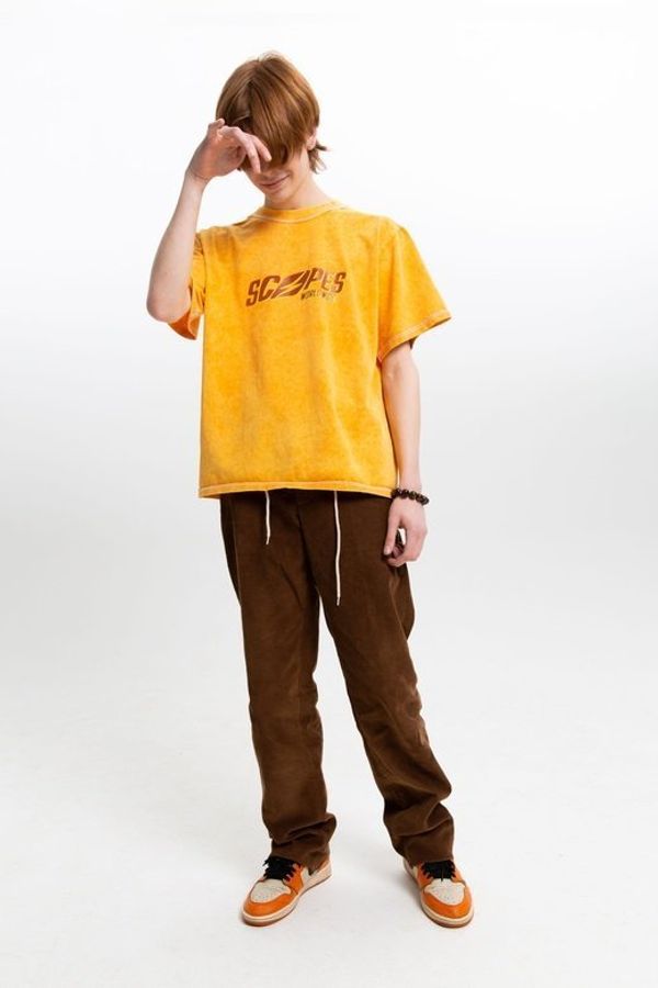 Футболка SCOPES Worldwide Оранжевая - фото 3