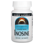 Source Naturals, Athletic Series, инозин, 500 мг, 60 таблеток