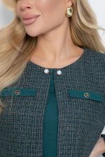 Платье Грэйс НЬЮ (зелено-бежевое) П12458-18 LT Collection