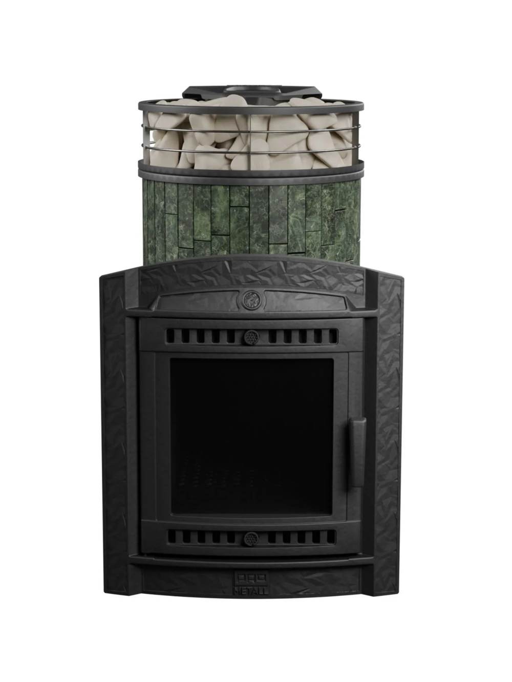 Печь банная «Атмосфера L» Змеевик ЛАМЕЛЬ+СЕТКА