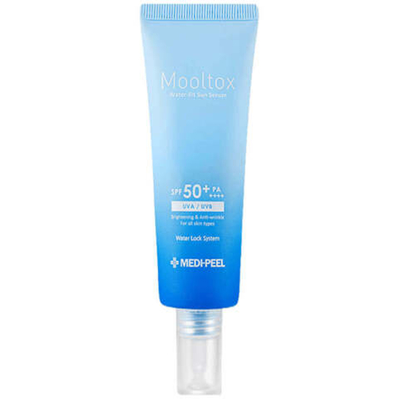Солнцезащитная сыворотка MEDIPEEL⁺ Aqua Mooltox Water-Fit Sun Serum SPF 50+PA++++ 50мл