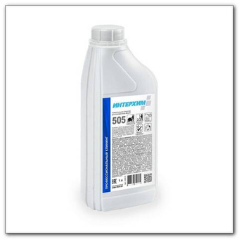 Универсальное средство для мраморных полов №505, 1л. Интерхим