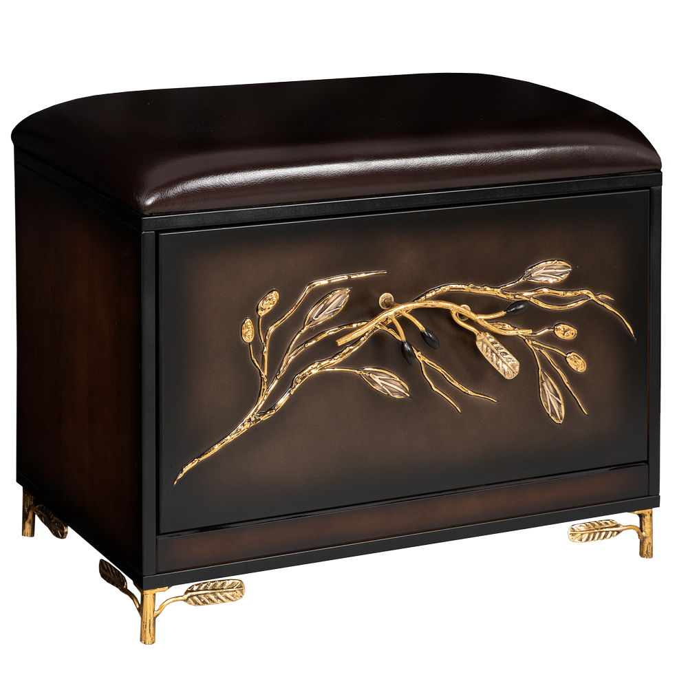 Банкетка Oliva Branch (Олива Бранч) Каштан Амбер