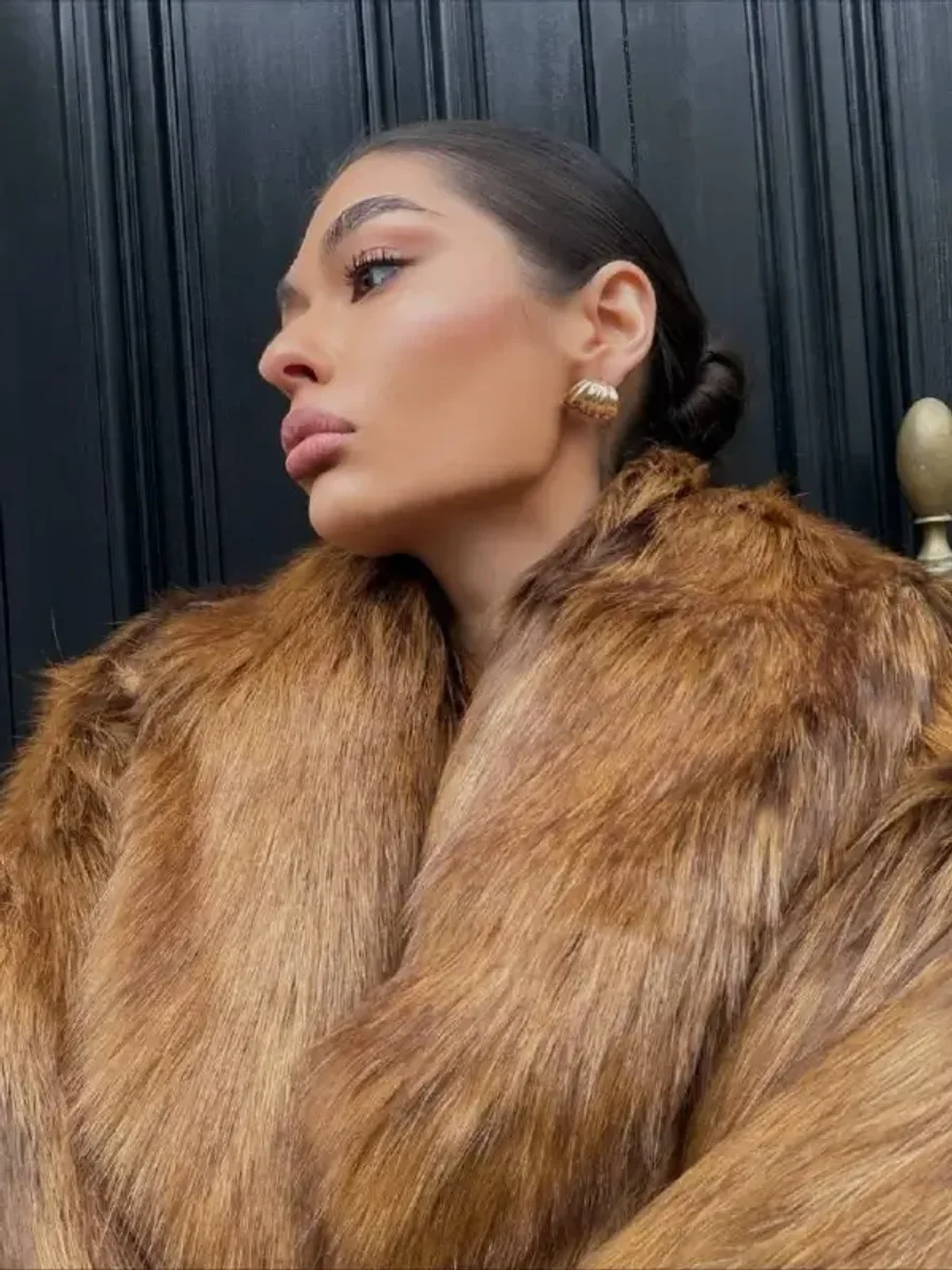 Серьги под золото маленькие