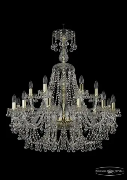 Подвесная люстра Bohemia Ivele 1409/12+6/300/XL-95/G