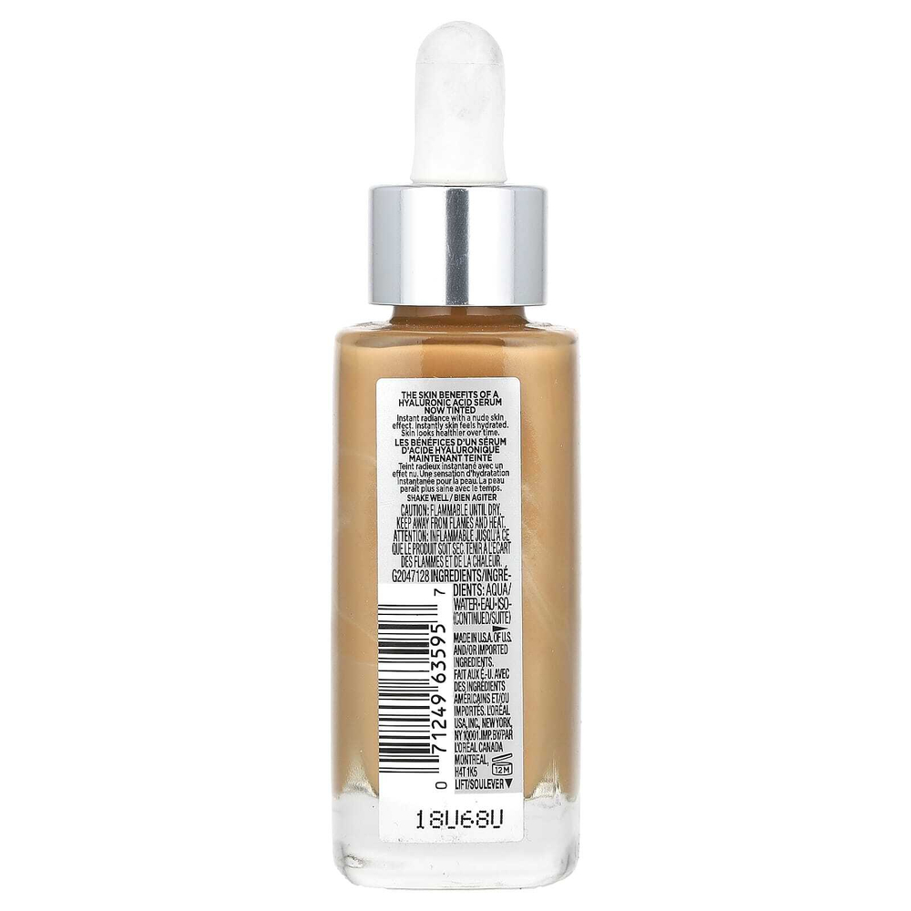 L'Oréal, True Match, нюдовая сыворотка с гиалуроновой кислотой, оттенок 5–6, средний загар, 30 мл (1 жидк. унция)