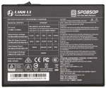 Блок питания LIAN LI SFX0850P G9P.SP0850P.B000.EU 850 Вт