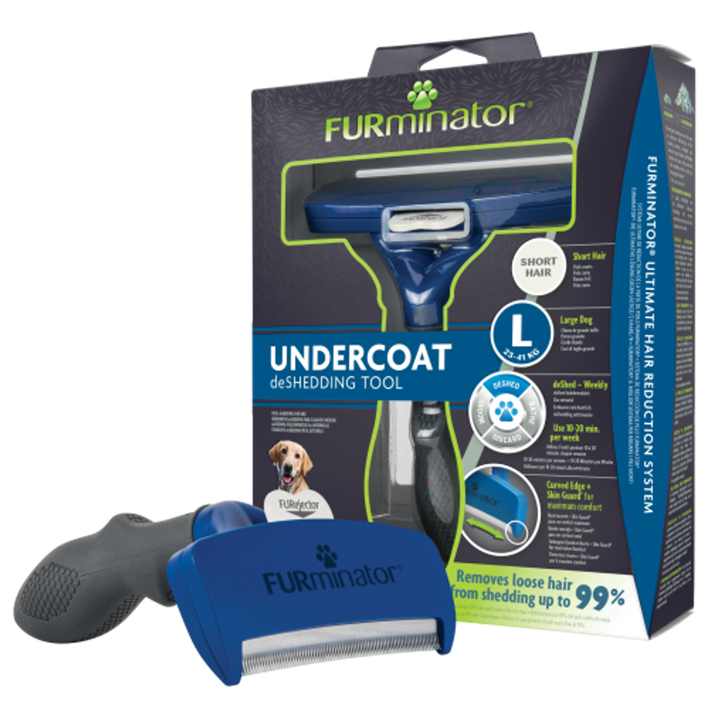 Фурминатор для собак крупных короткошерстных пород, FURminator Dog  Undercoat L Short Hair 12 YA купить с доставкой в интернет-магазине  зоогастроном.ру