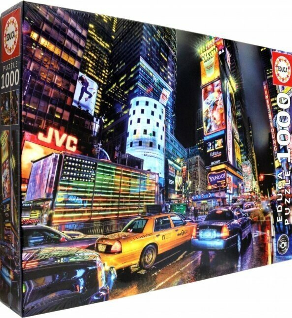 Пазл Educa, "Таймс Сквер", 1000 деталей, арт.18499, Neon, от 12 лет