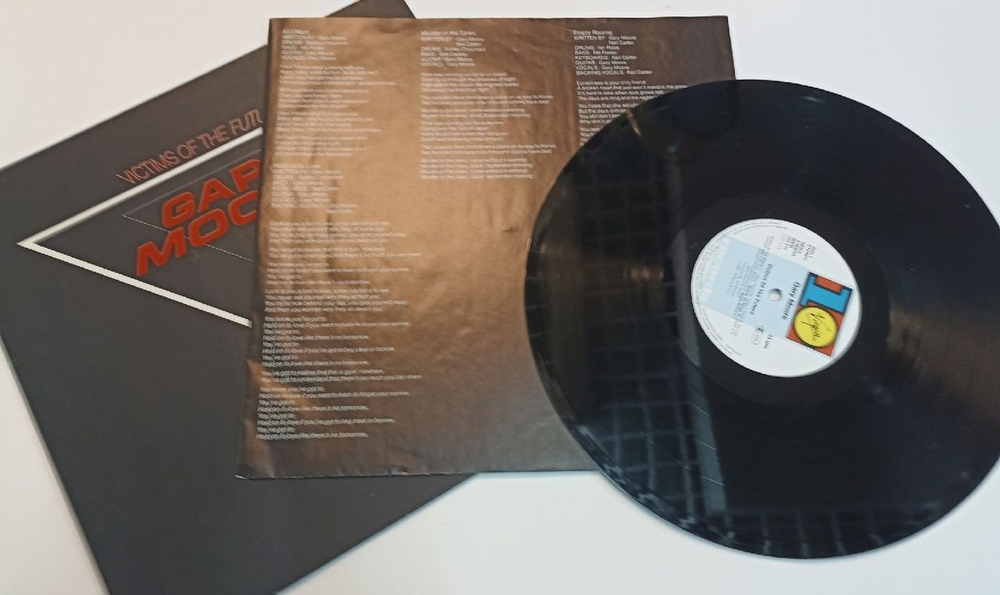 Винтажная виниловая пластинка Gary Moore Victims Of The Future (Europe 1984)