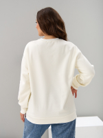 Толстовка Кис-090/экрю-п