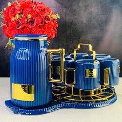 Lenardi 106-180 Чайный сервиз 10пр. 270 мл в под.уп.(х4)Фарфор