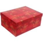 Коробка подарочная «Снежинки» 31*23*13,5 см